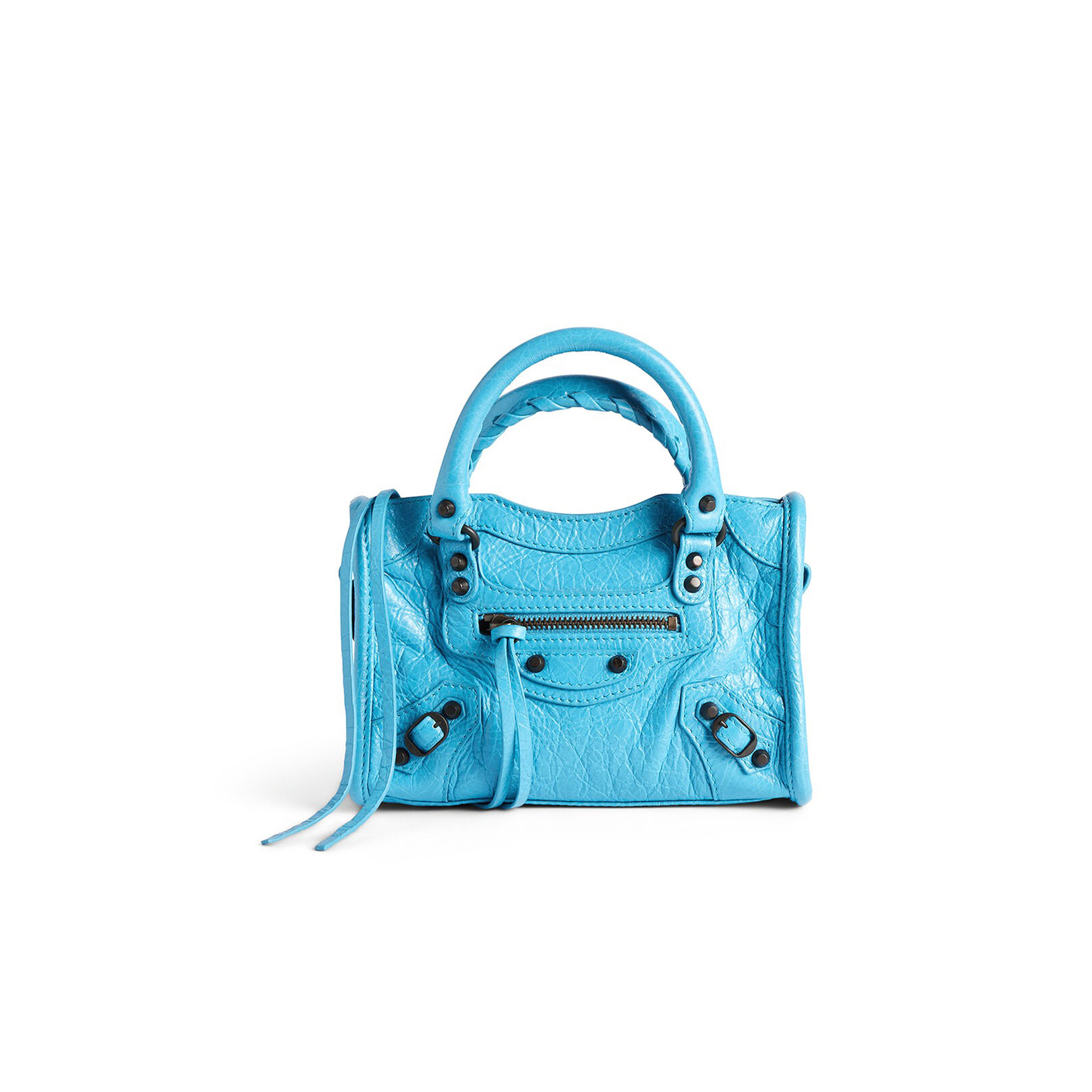 BALENCIAGA WOMEN'S LE CITY BAG NANO 8196712ABEK4515 (18.5*12*7cm)